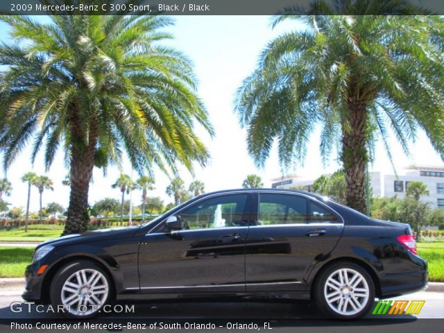 2009 Mercedes-Benz C 300 Sport in Black
