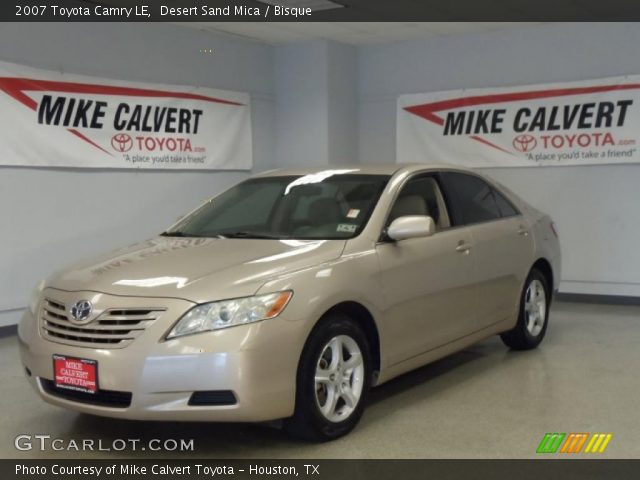 2007 Toyota Camry LE in Desert Sand Mica