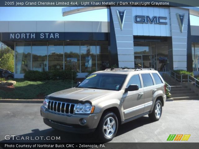 2005 Jeep Grand Cherokee Limited 4x4 in Light Khaki Metallic