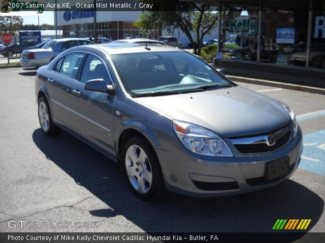 2007 Saturn Aura XE in Ocean Mist Metallic