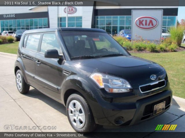 2011 Kia Soul 1.6 in Shadow Black