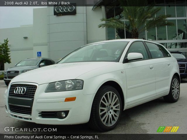 2008 Audi A3 2.0T in Ibis White