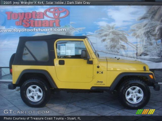2005 Jeep Wrangler X 4x4 in Solar Yellow