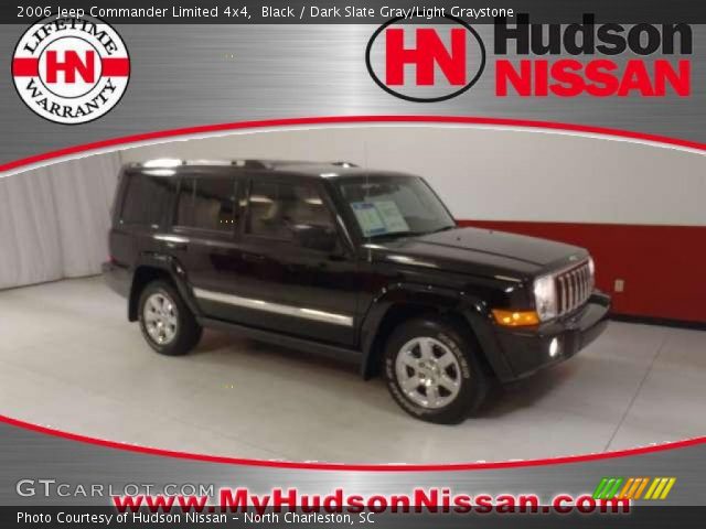 2006 Jeep Commander Limited 4x4 in Black