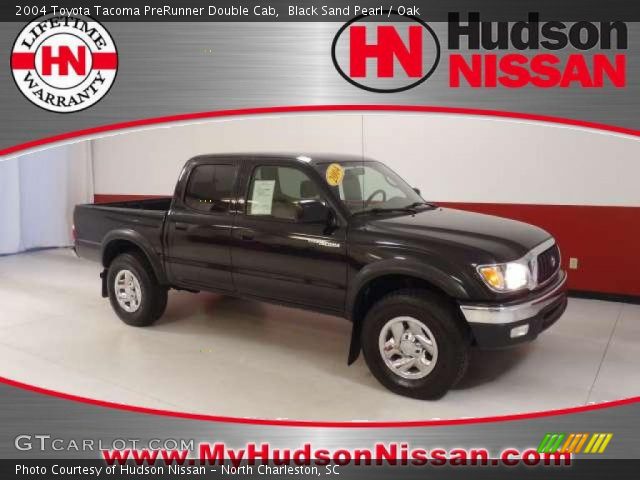 2004 Toyota Tacoma PreRunner Double Cab in Black Sand Pearl