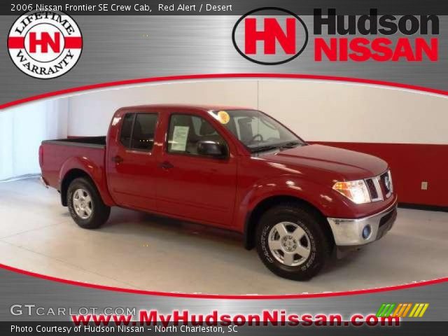 2006 Nissan Frontier SE Crew Cab in Red Alert