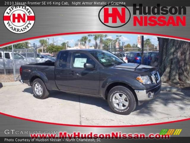 2010 Nissan Frontier SE V6 King Cab in Night Armor Metallic