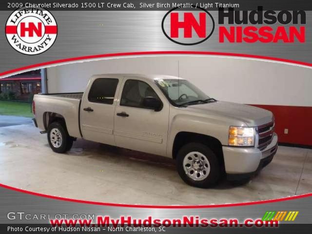 2009 Chevrolet Silverado 1500 LT Crew Cab in Silver Birch Metallic