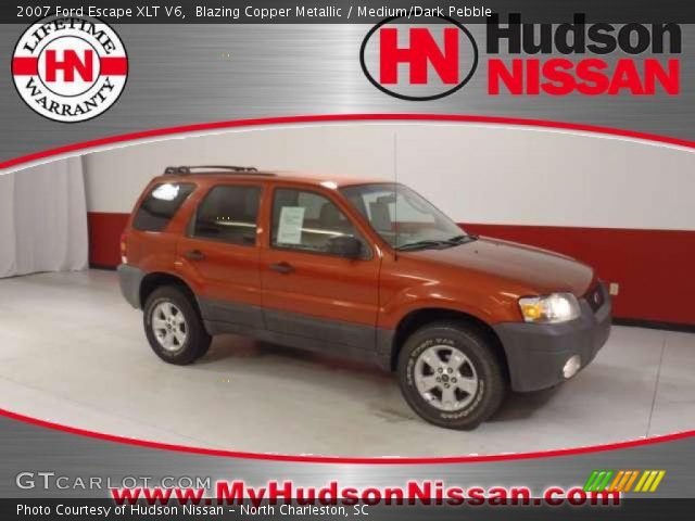 2007 Ford Escape XLT V6 in Blazing Copper Metallic