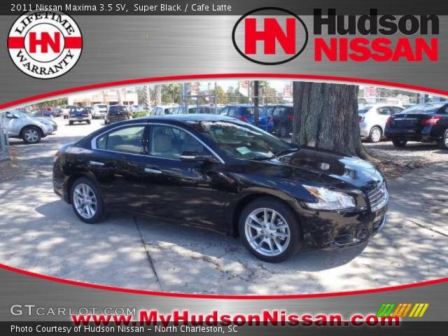 2011 Nissan Maxima 3.5 SV in Super Black