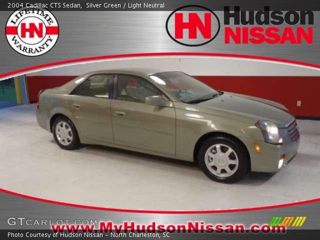 2004 Cadillac CTS Sedan in Silver Green