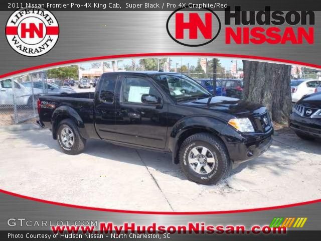 2011 Nissan Frontier Pro-4X King Cab in Super Black
