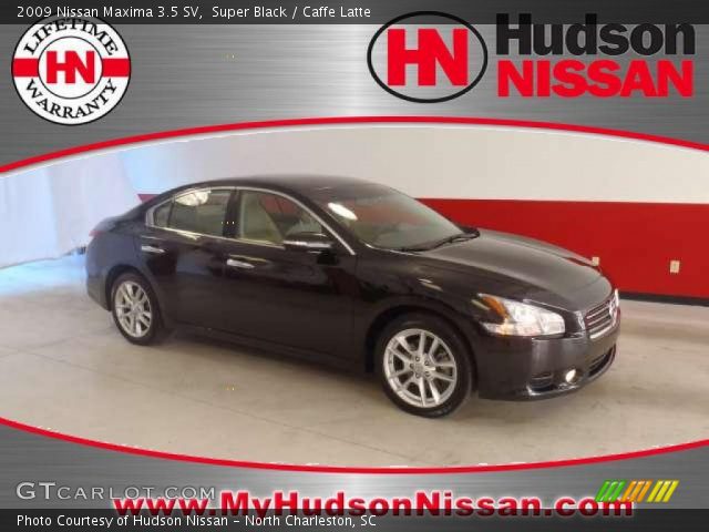 2009 Nissan Maxima 3.5 SV in Super Black