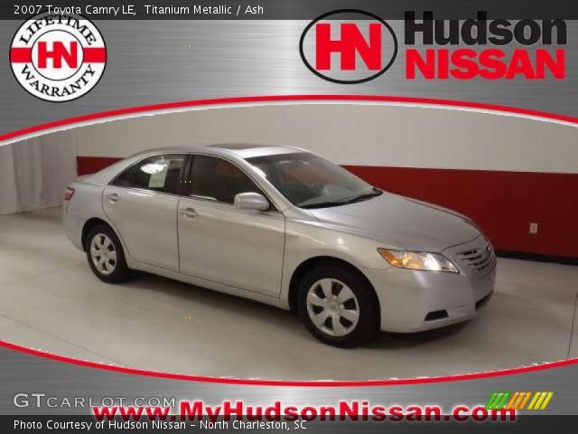 2007 Toyota Camry LE in Titanium Metallic