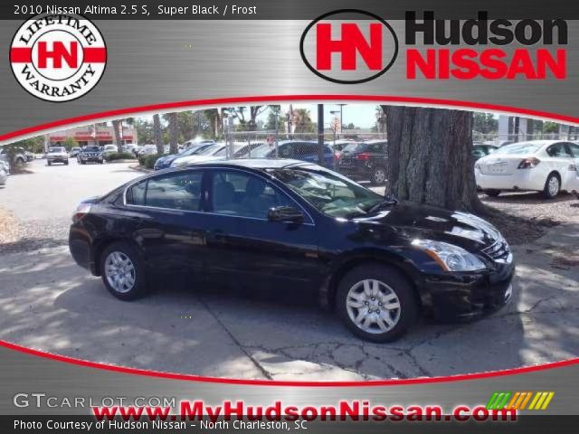 2010 Nissan Altima 2.5 S in Super Black