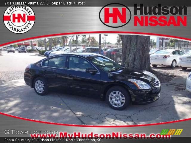 2010 Nissan Altima 2.5 S in Super Black