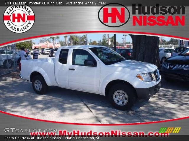 2010 Nissan Frontier XE King Cab in Avalanche White