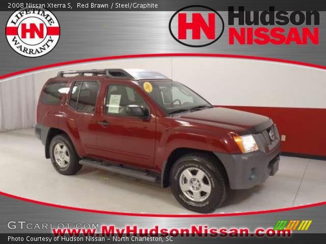 2008 Nissan Xterra S in Red Brawn