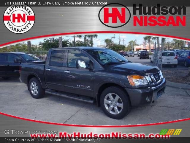 2010 Nissan Titan LE Crew Cab in Smoke Metallic