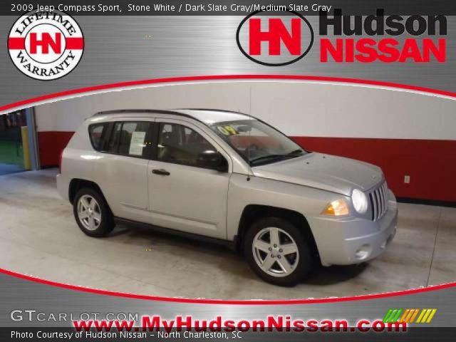 2009 Jeep Compass Sport in Stone White