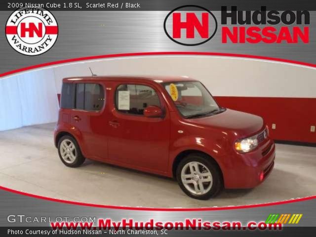 2009 Nissan Cube 1.8 SL in Scarlet Red