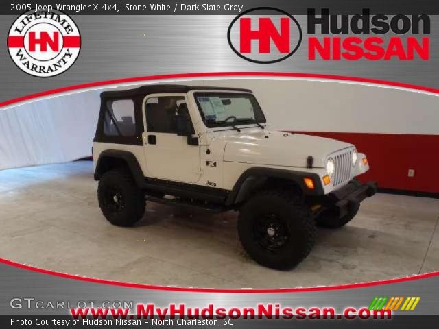 2005 Jeep Wrangler X 4x4 in Stone White