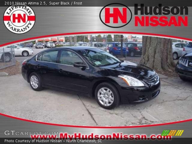 2010 Nissan Altima 2.5 in Super Black