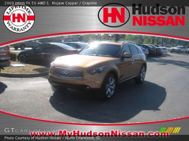 2009 Infiniti FX 50 AWD S in Mojave Copper