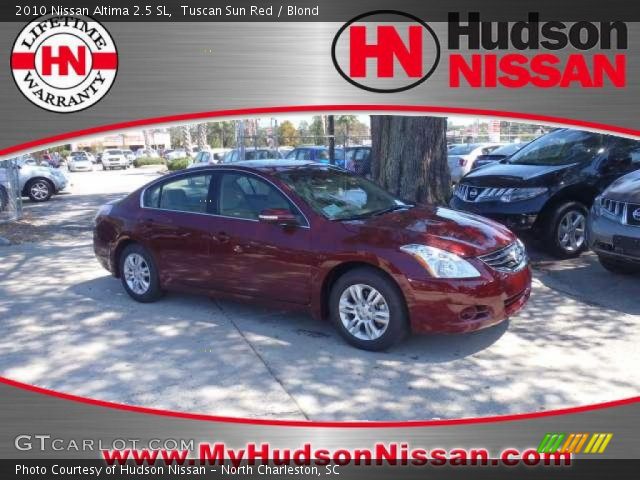 2010 Nissan Altima 2.5 SL in Tuscan Sun Red