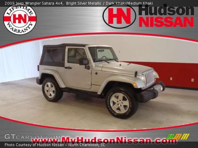 2009 Jeep Wrangler Sahara 4x4 in Bright Silver Metallic