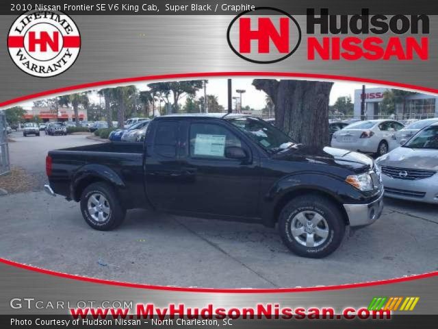 2010 Nissan Frontier SE V6 King Cab in Super Black