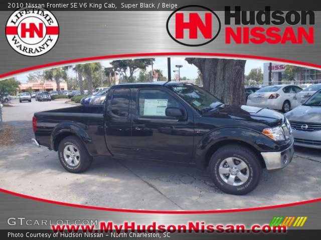 2010 Nissan Frontier SE V6 King Cab in Super Black