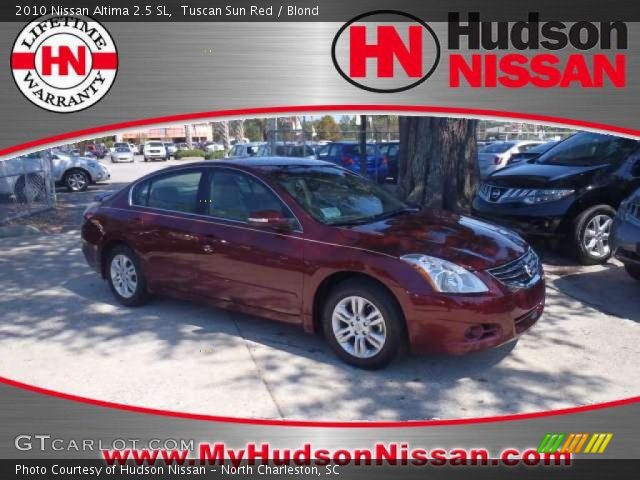 2010 Nissan Altima 2.5 SL in Tuscan Sun Red