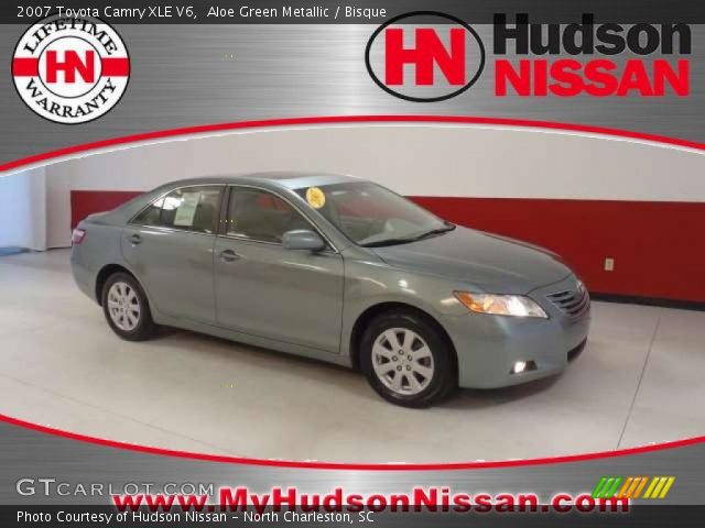 2007 Toyota Camry XLE V6 in Aloe Green Metallic