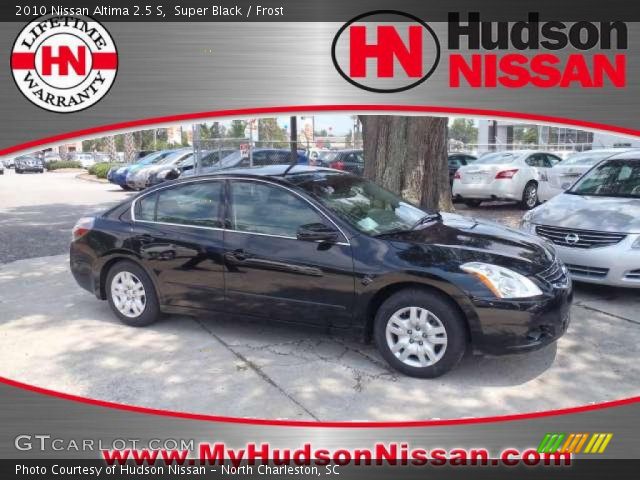 2010 Nissan Altima 2.5 S in Super Black