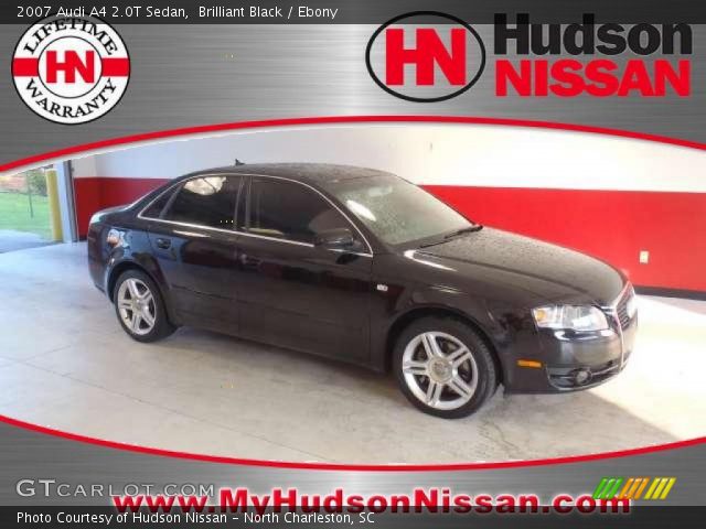 2007 Audi A4 2.0T Sedan in Brilliant Black