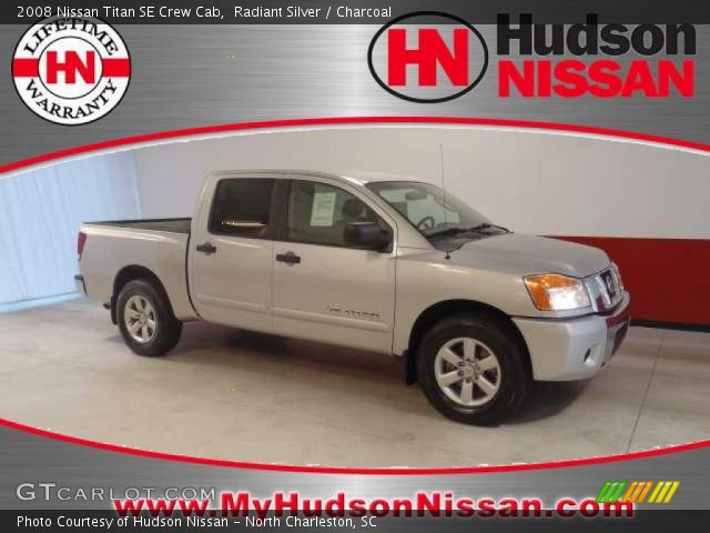 2008 Nissan Titan SE Crew Cab in Radiant Silver
