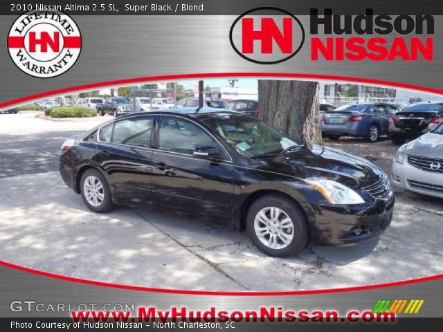 2010 Nissan Altima 2.5 SL in Super Black