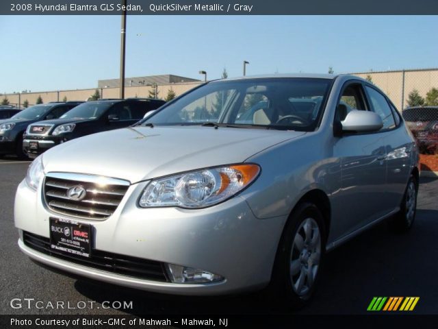 2008 Hyundai Elantra GLS Sedan in QuickSilver Metallic