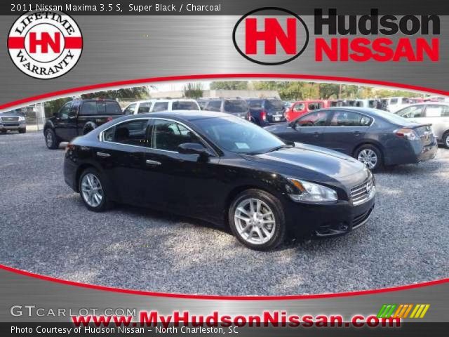 2011 Nissan Maxima 3.5 S in Super Black