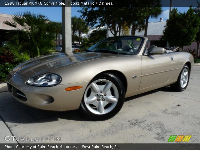 1998 Jaguar XK XK8 Convertible in Topaz Metallic