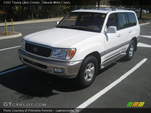 2002 Toyota Land Cruiser  in Natural White