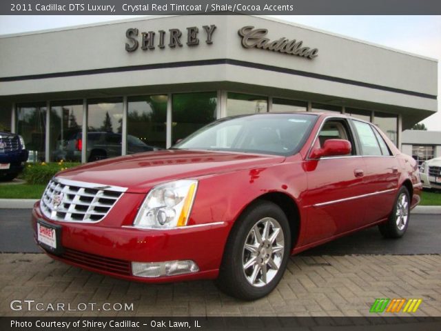 2011 Cadillac DTS Luxury in Crystal Red Tintcoat