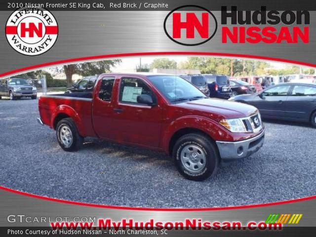 2010 Nissan Frontier SE King Cab in Red Brick