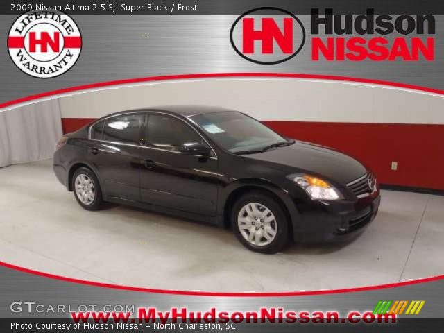 2009 Nissan Altima 2.5 S in Super Black