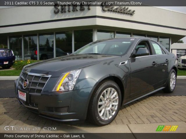 2011 Cadillac CTS 3.0 Sedan in Thunder Gray ChromaFlair
