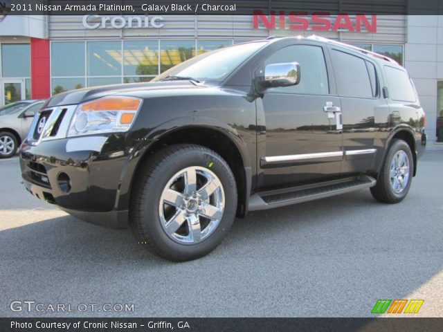 2011 Nissan Armada Platinum in Galaxy Black