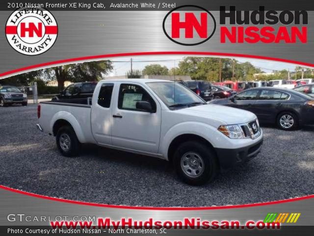 2010 Nissan Frontier XE King Cab in Avalanche White