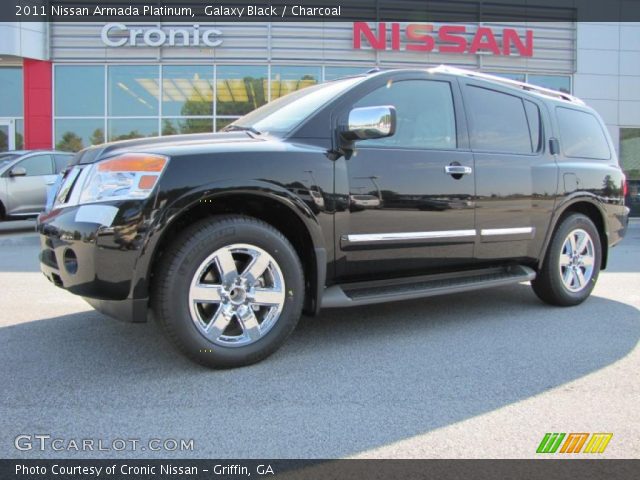2011 Nissan Armada Platinum in Galaxy Black
