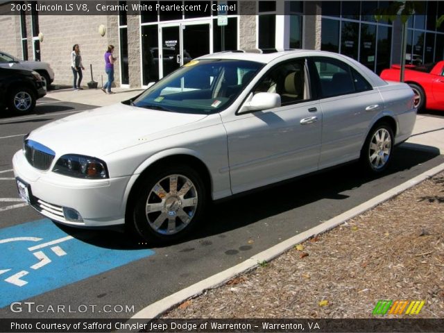 2005 Lincoln LS V8 in Ceramic White Pearlescent